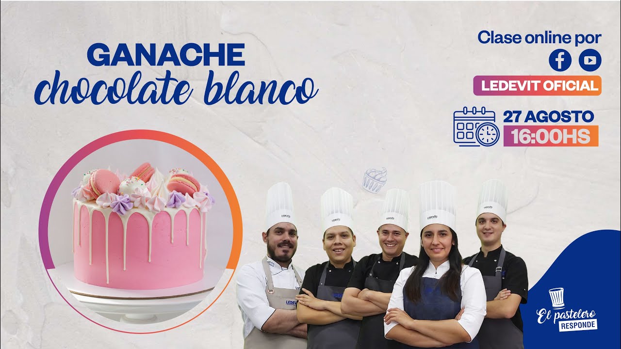 Ganache de chocolate blanco