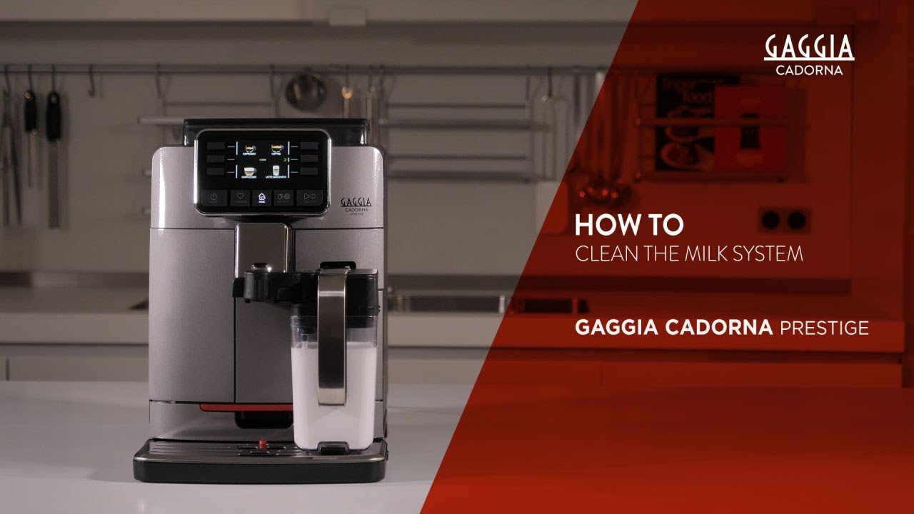 HOW TO CLEAN THE MILK SYSTEM 1