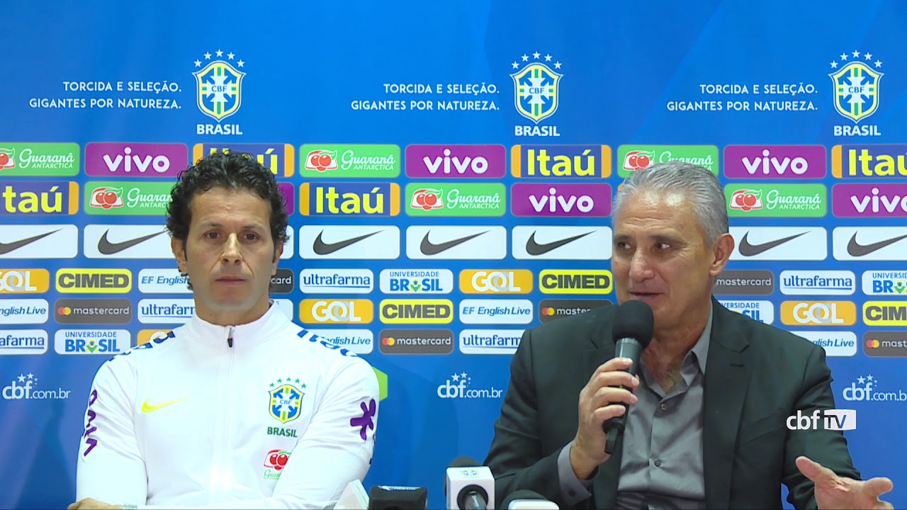 Sele&ccedil;&atilde;o Brasileira: coletiva com Tite ( Brasil x Bol&iacute;via - La Paz)  - 05/10/2017