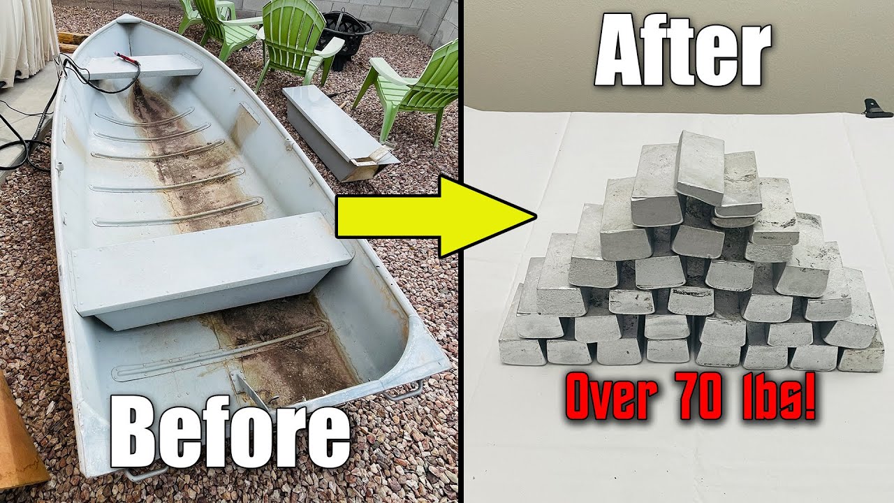 Melting My Entire Boat! - Massive Meltdown Boat Bonanza - Trash To Treasure