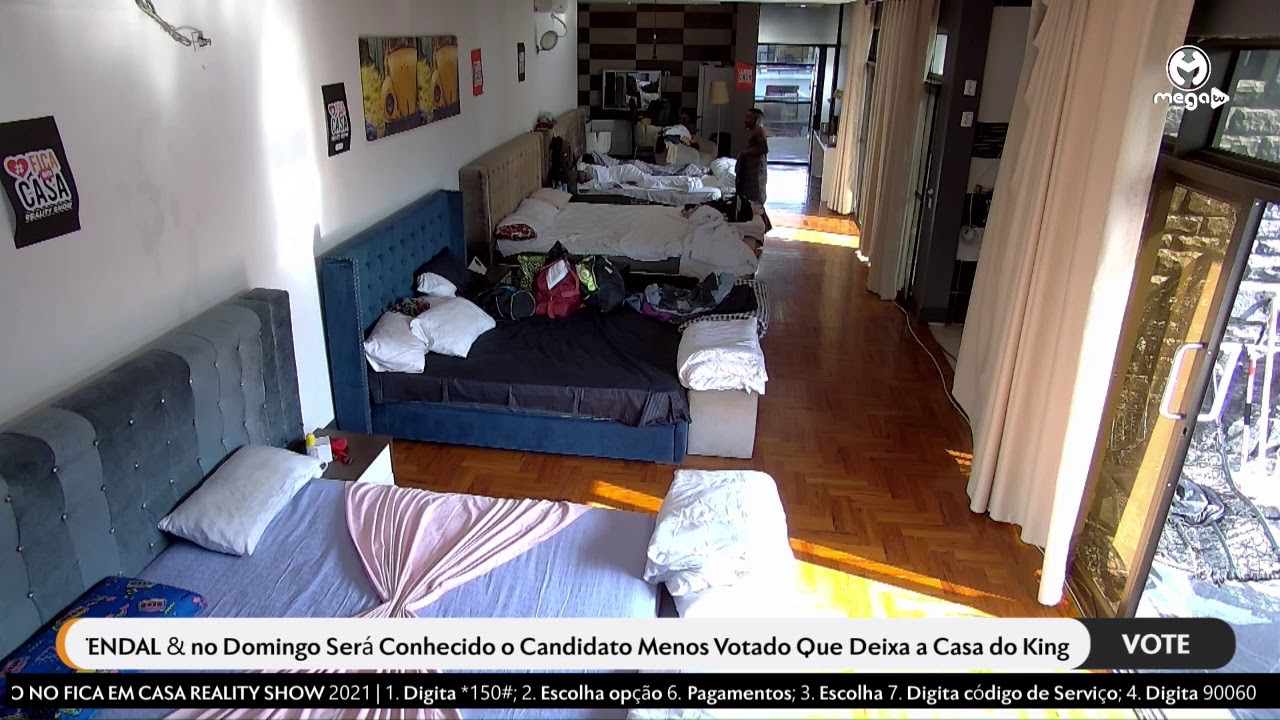FICA EM CASA REALITY SHOW