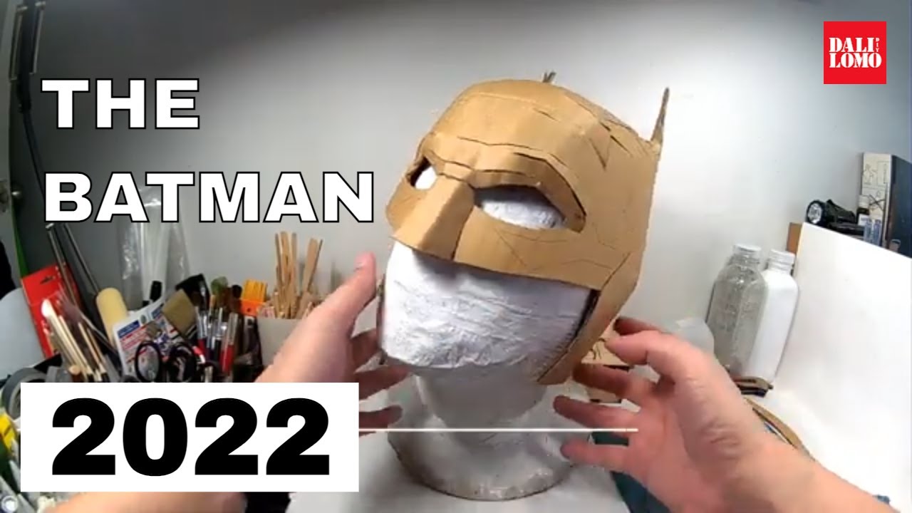 DIY The Batman Part 1 - Cardboard Cowl Mask #Costumes