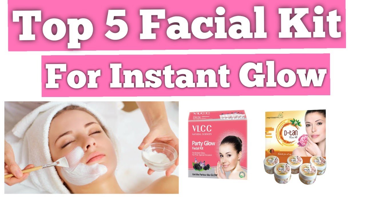 Top 5 facial kit with budget friendly.... Instant glow facial kit...