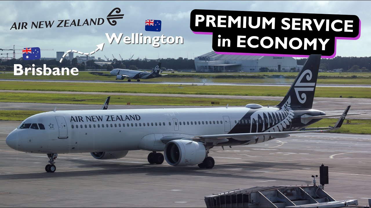 ПРЕМИУМ-Впечатления на борту эконом-класса!? | Отчёт о путешествии Air New Zealand A321neo | NZ272