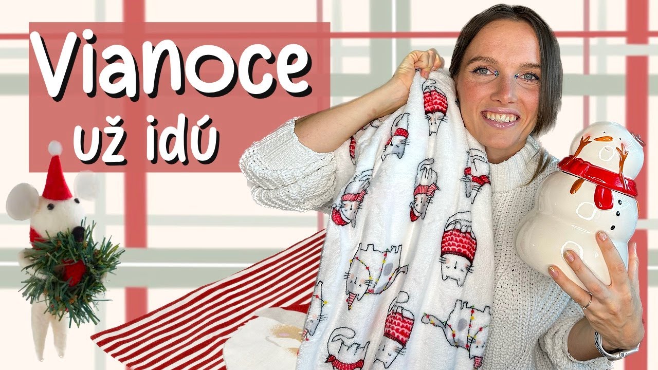 🎄HAUL Vianoce už prišli | Sinsay, Tiger, Action a myšacia mánia 🐭
