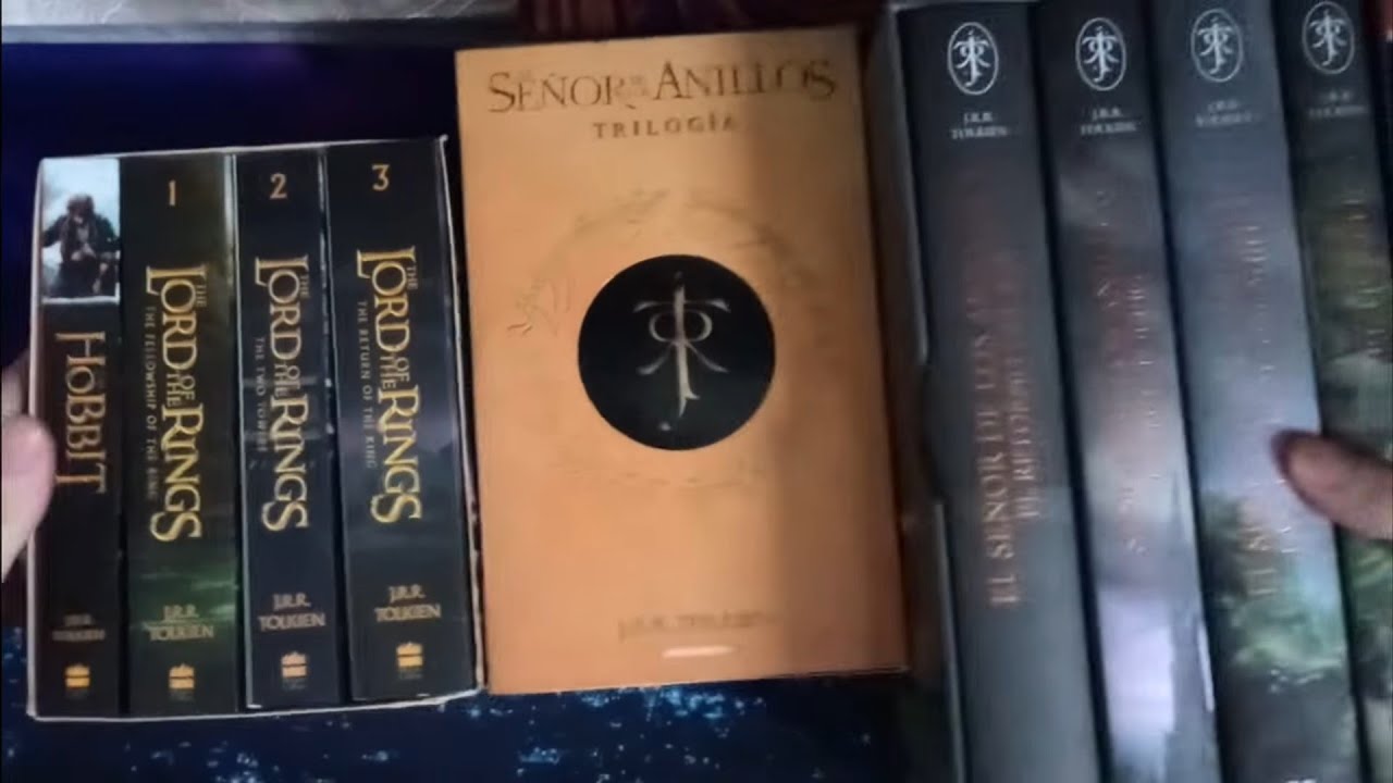Comparando boxsets/ediciones de El Señor de los Anillos y El Hobbit de J.R.R TOLKIEN