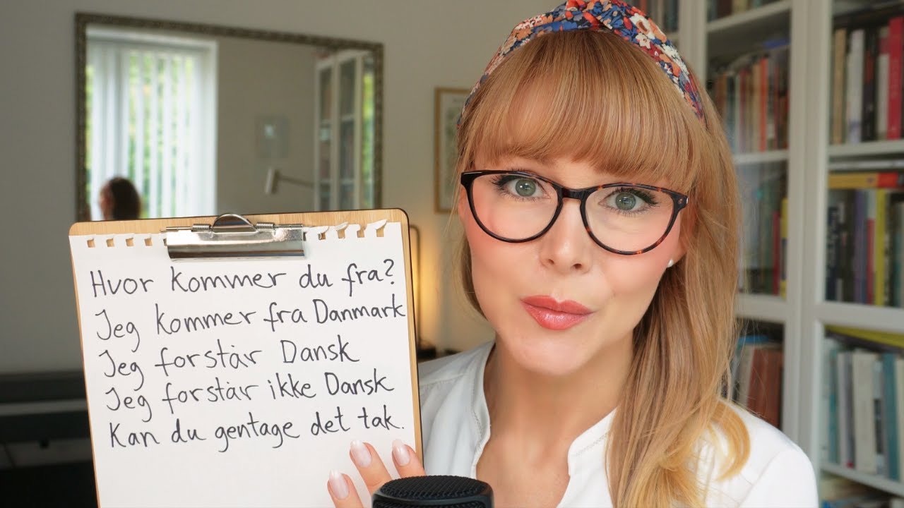 🇩🇰 ASMR Soft Spoken Danish Lesson 9 | Phrases Every Tourist Must Know
