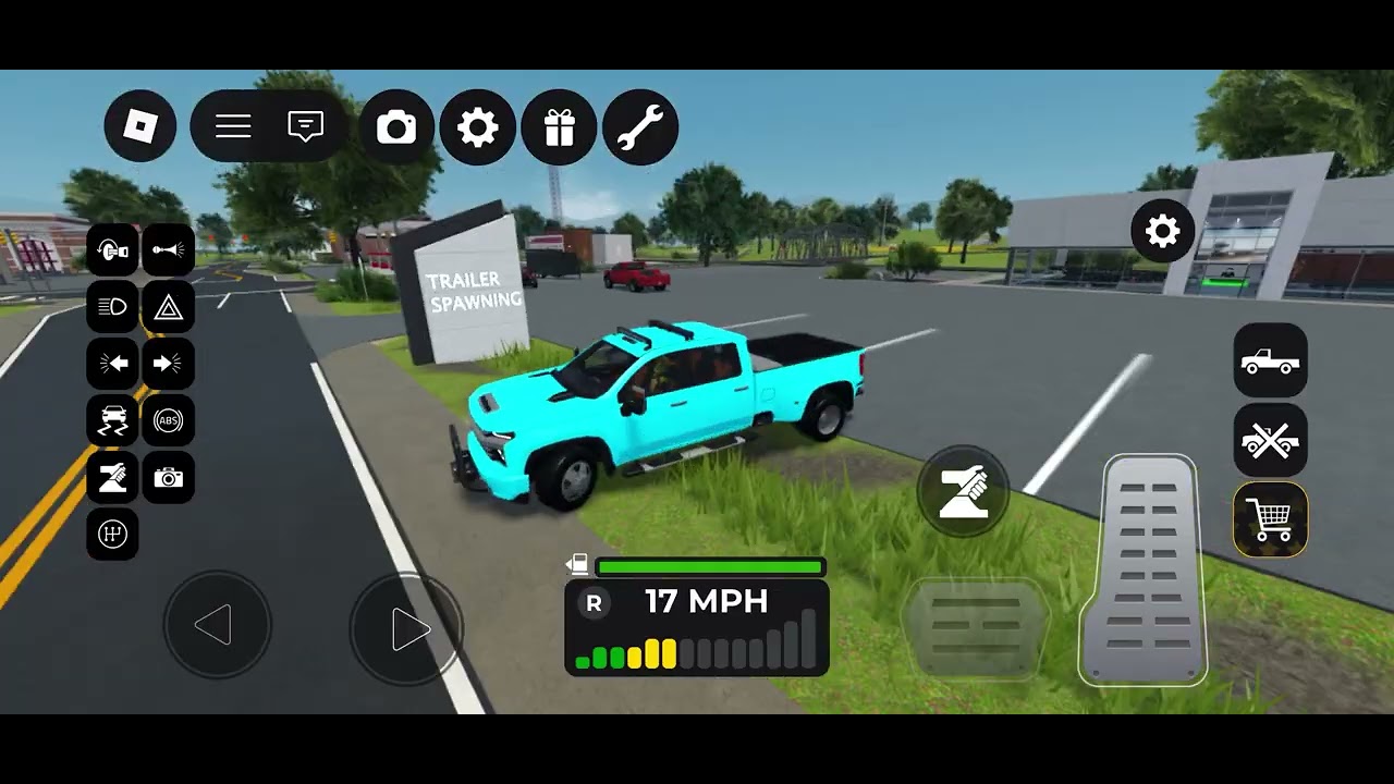 Playing southern Mudding on Roblox