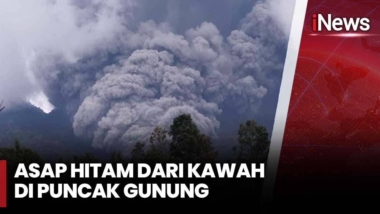 Berstatus Waspada, Gunung Marapi Sumbar Kembali Meletus - iNews Today 08/11