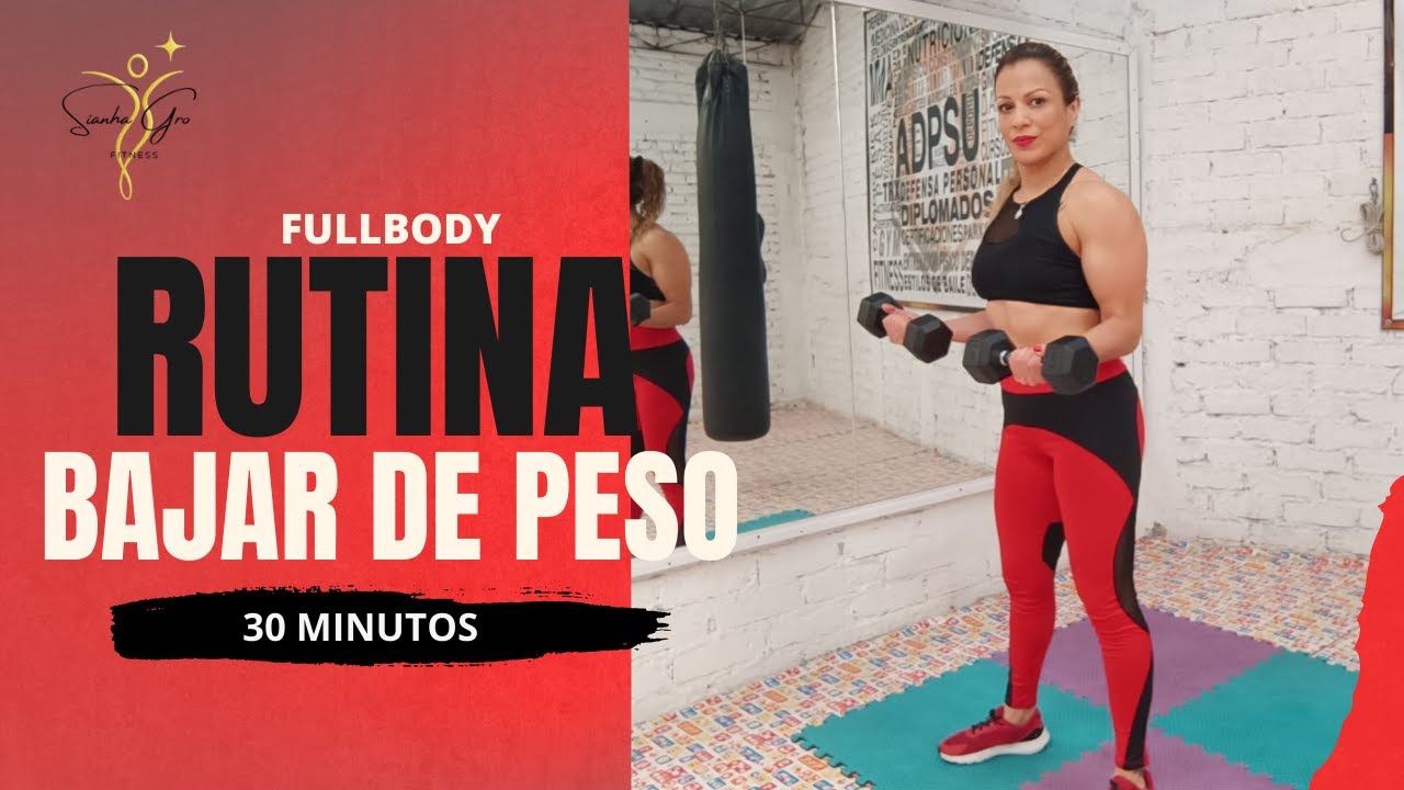 🔥 BAJA DE PESO en 30 MIN | Cardio + Fuerza con mancuernas desde casa