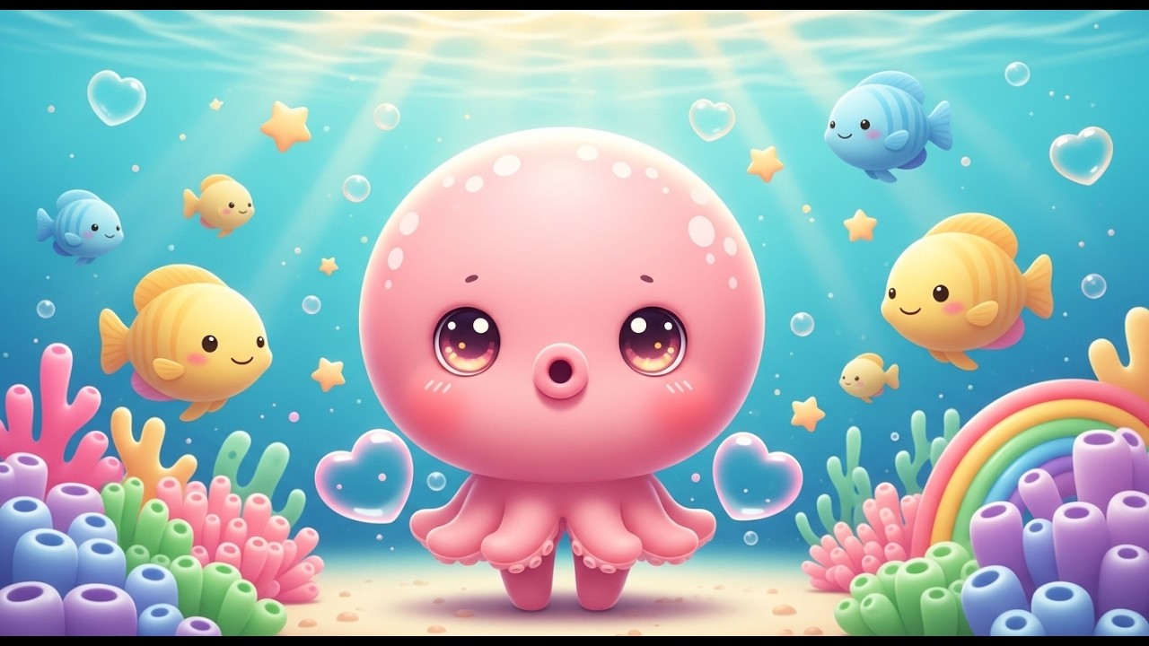 Minik Ahtapot Şarkısı🐙💙|Renkli ve Eğitici Çocukvideosu#ahtapotşarkısı #çocukşarkıları#çocukşarkıları