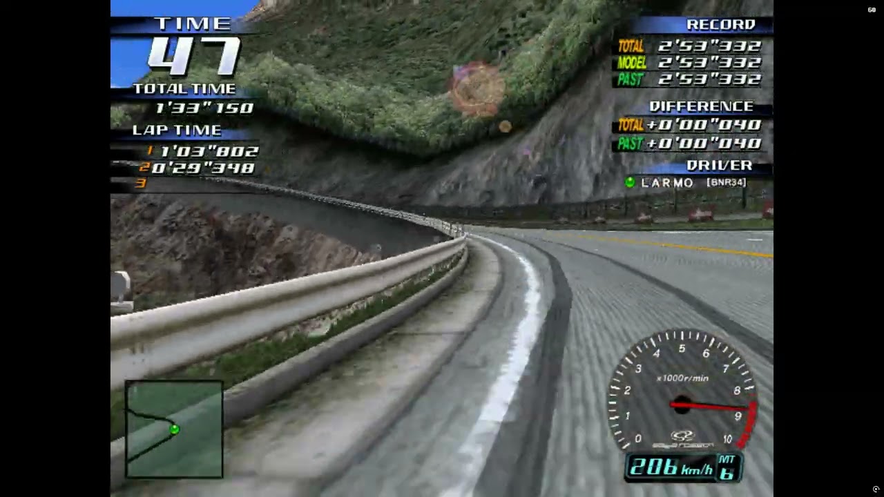 Initial D Arcade Stage Ver. 3 Myogi CW Dry BNR34 2'53