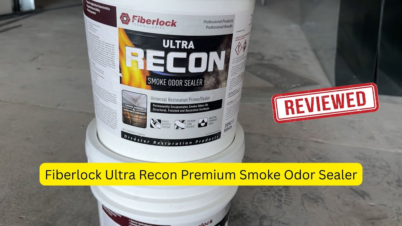 STOP Smoke Odors for Good! Fiberlock Ultra Recon Review 🔥🚫