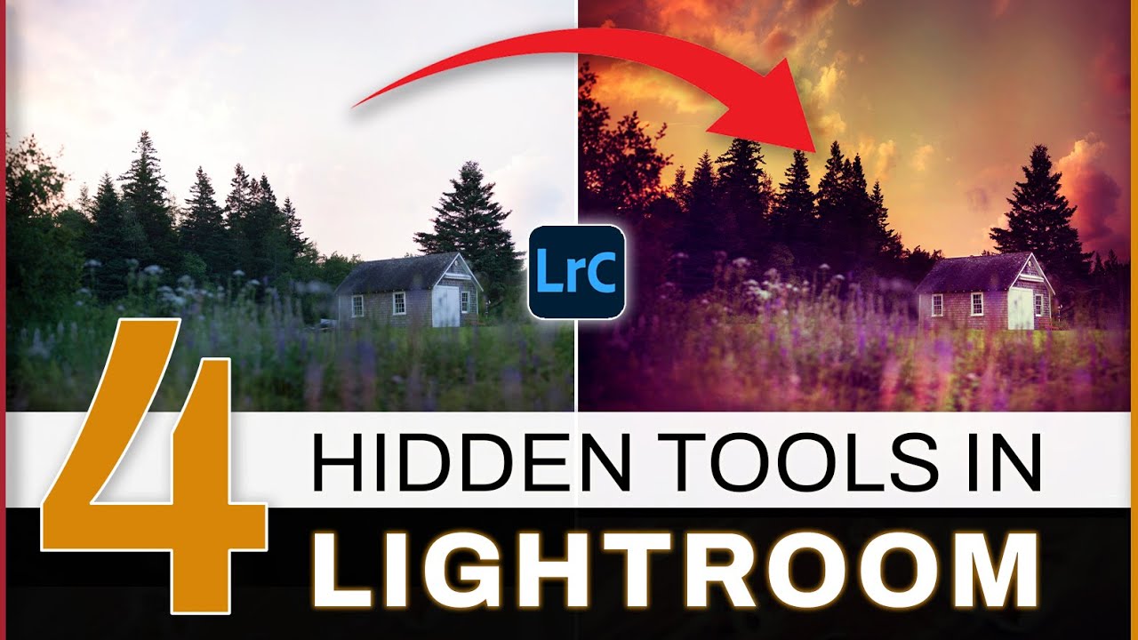 ЧЕТЫРЕ скрытых инструмента Lightroom (и где их найти)