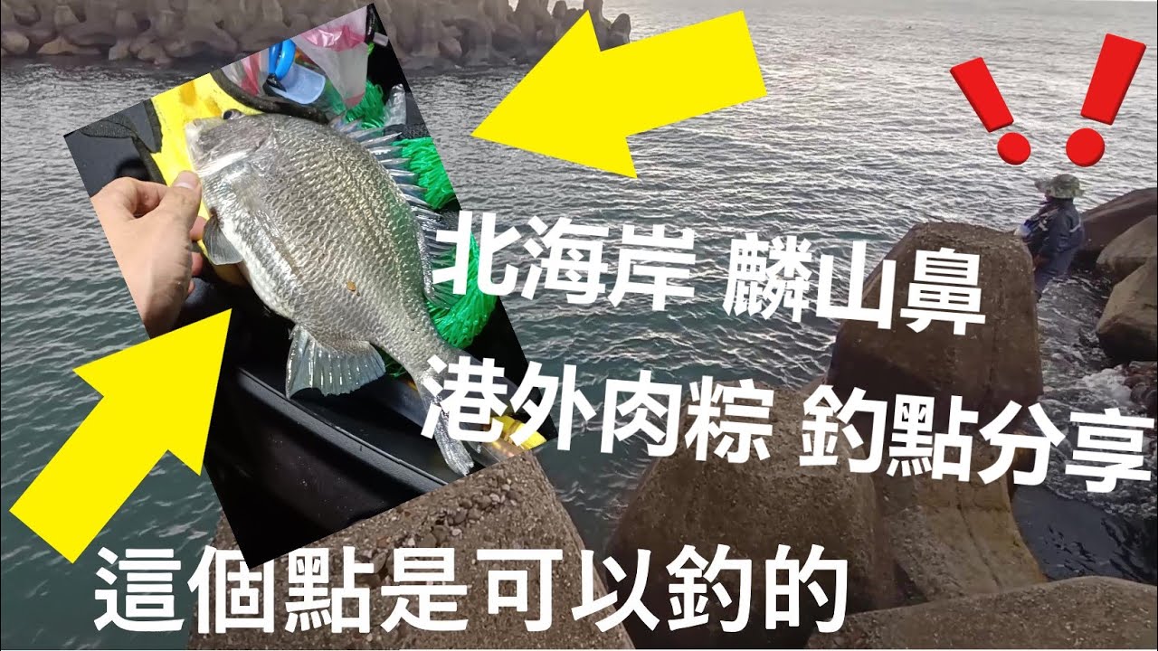 【北海岸釣點分享】新北石門 北海岸 麟山鼻 釣點分享(Linshan Cape of Taiwan’s Northern Coast) 2022/11/18 #大黑鯛 #大臭肚 #大鸚哥 #大黑毛