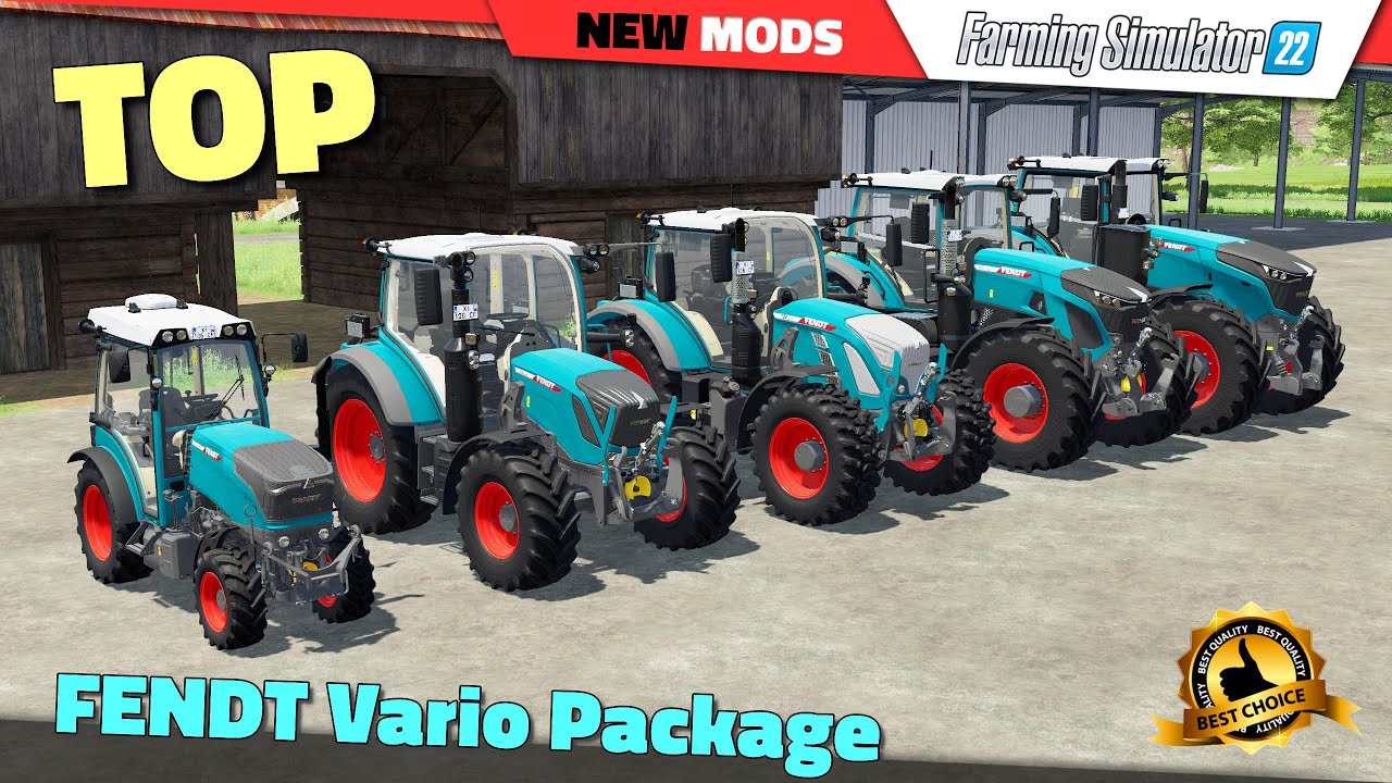 FS22 | BIG FENDT Vario Package - Farming Simulator 22 Mods Review (2K 60Hz)