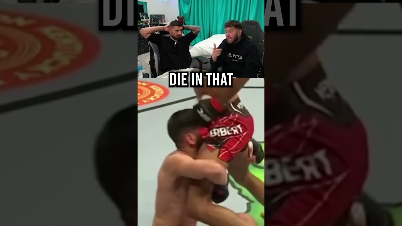 Adin Ross did Ilia Topuria so dirty 💀💀🤣🤣🤣 #adinross #iliatopuria #ufc