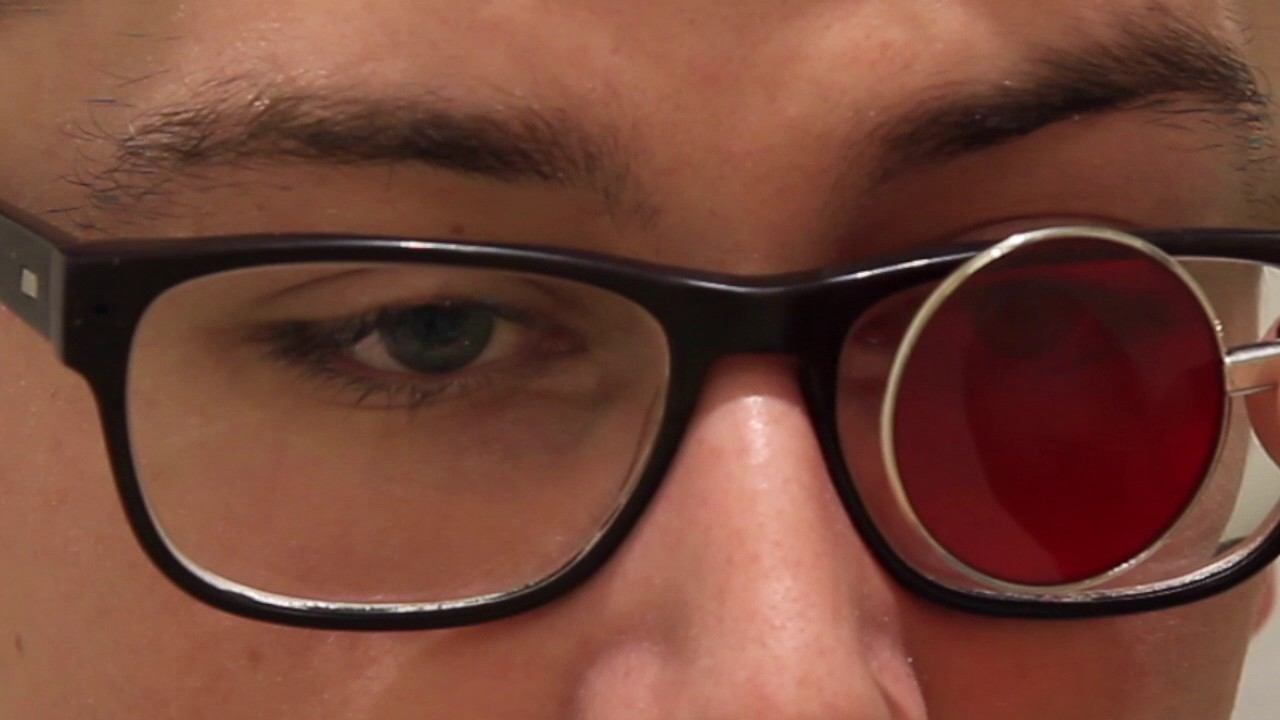 Examen de vue Filtre Rouge oeil dominant-EasyOpto