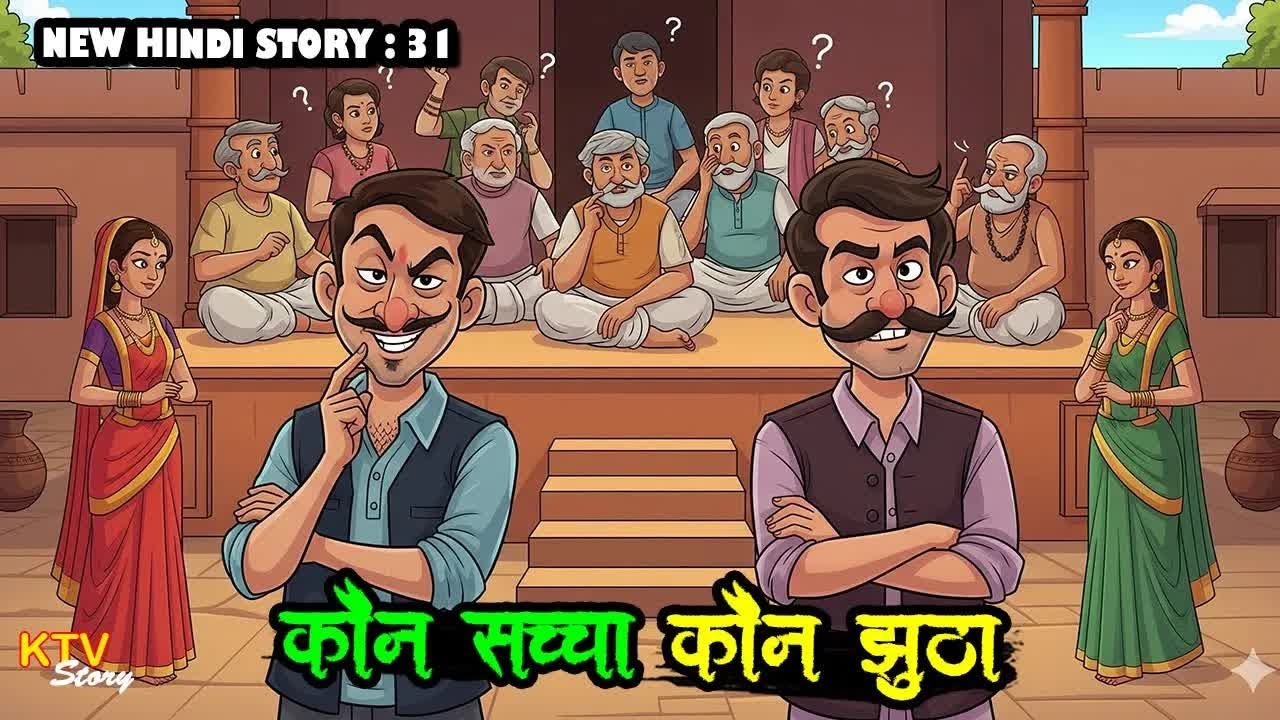 KTV685 कौन सच्चा कौन झूठा हिंदी कहानी, Man ko Chu Lene Wali 3 Kahaniya, New Hindi Story