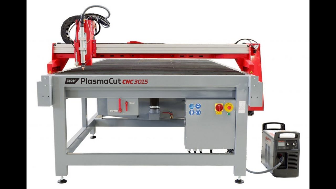 Produktion einer Flanschplatte mit der CNC Plasmaschneidanlage PlasmaCut 3015 - PMX 125