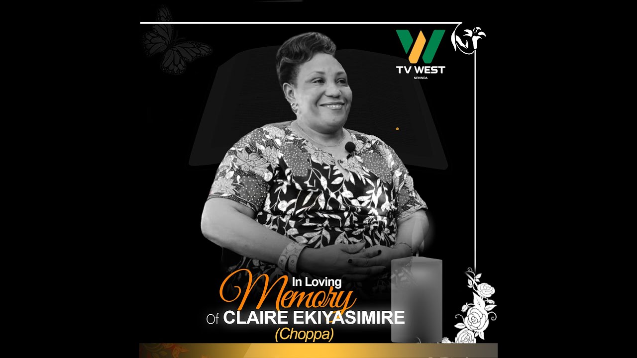 TV WEST LIVE: Okushendekyereza omubiri gwa Claire Choppa