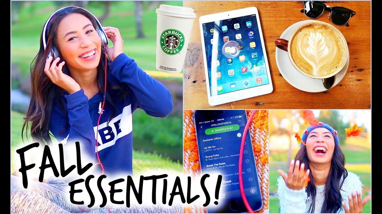 Fall Essentials! Hair, Outfits, Drinks, Apps and More!