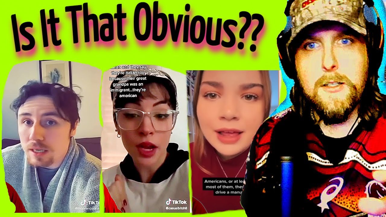 American Reacts to How Can You Tell Someone Is An American Without Them Telling You? 😅
