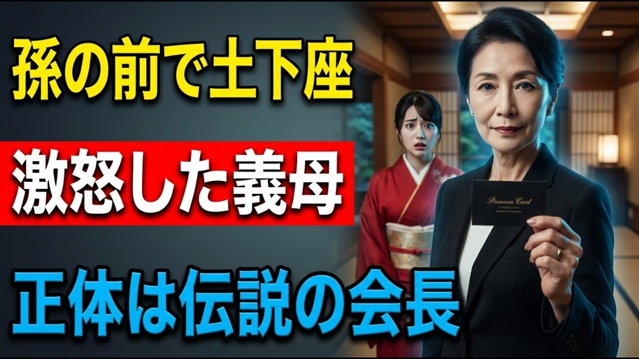 「高卒のくせに土下座しろ」嫁を奴隷扱いする高級旅館の若女将→震える義母の正体が『業界の伝説の女帝』だと知った結果、旅館が全予約キャンセルで倒産危機に…【スカッとする話】