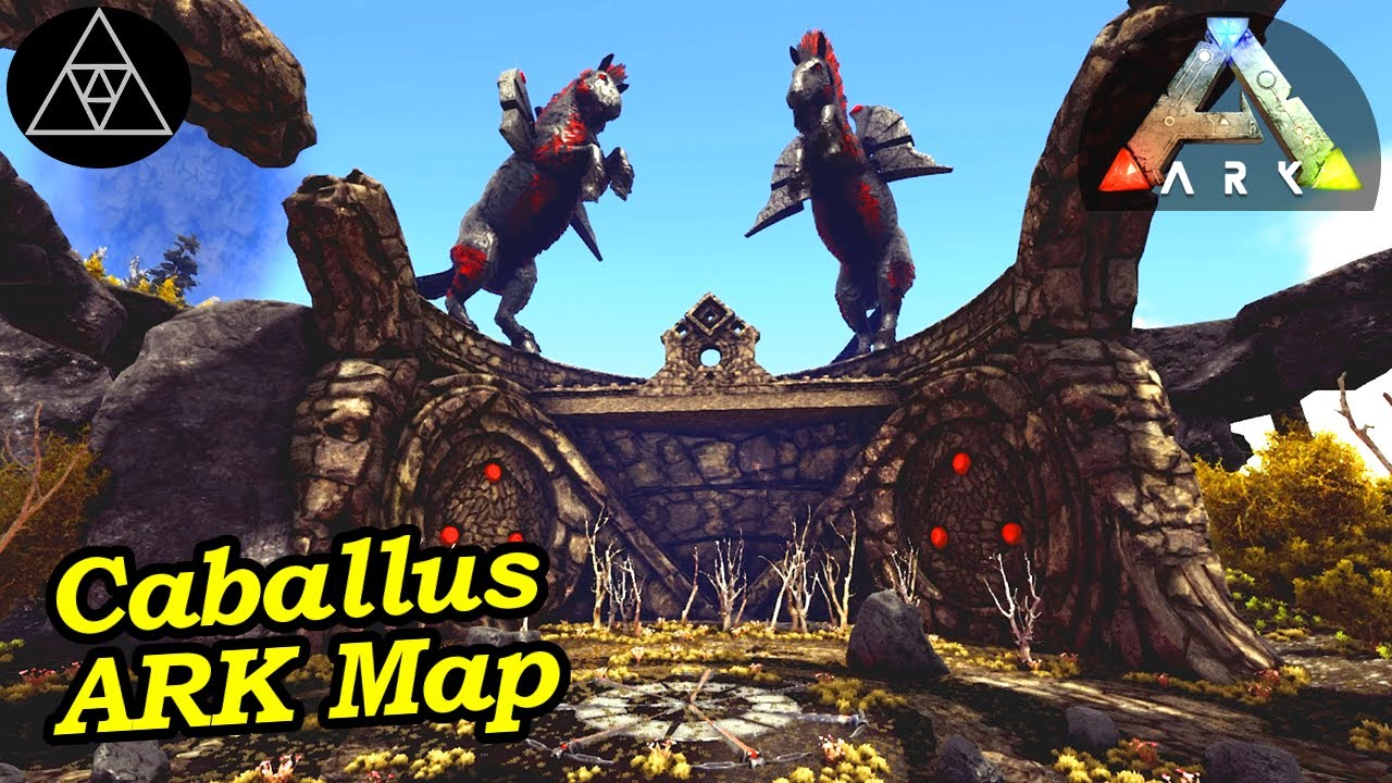 Caballus - The Equestrian Land ► The map for horse fans! - ARK modded map #018