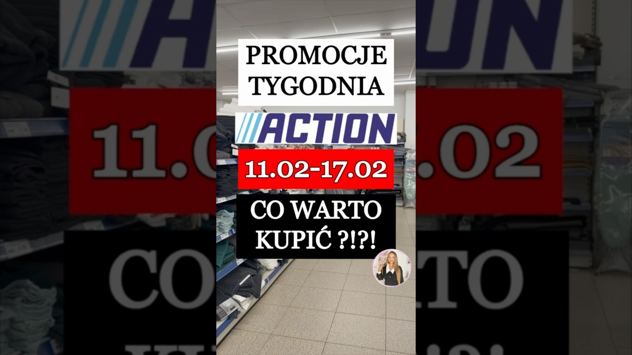 ✅ PROMOCJE 11.02-17.02‼️ #action #actioncowartokupić #actionhaul  #przeglądp&oacute;łek #zakupy #hit