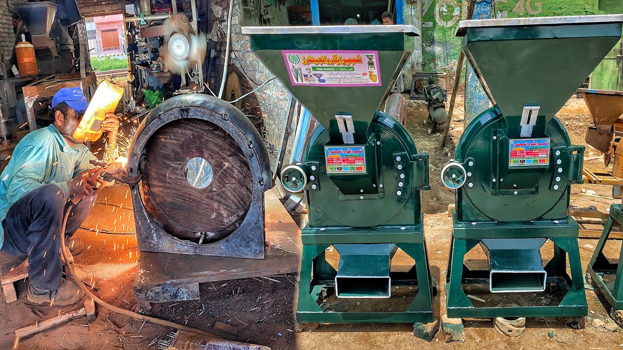 How Wheat Grinding Machine are Made in Factory | Amazing Manufacturing Process of Mini Flour Mill