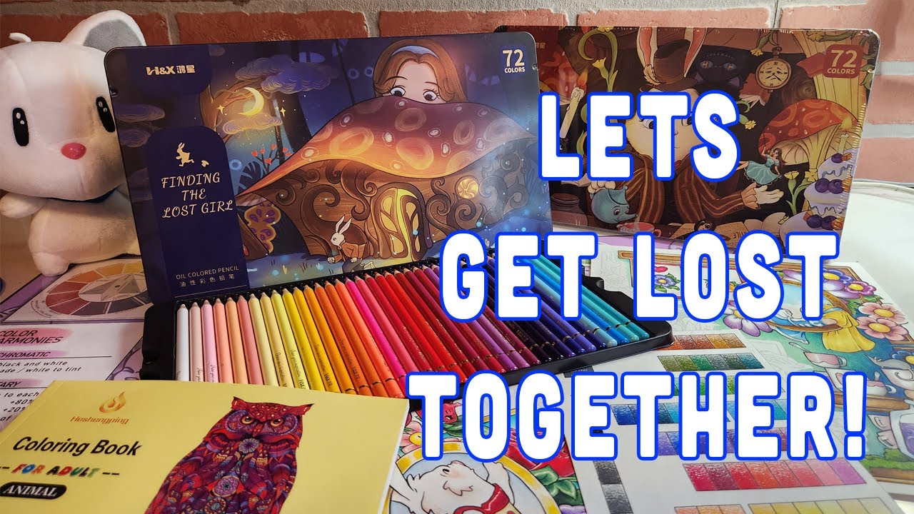Finding the Lost Girl Color Pencil Review