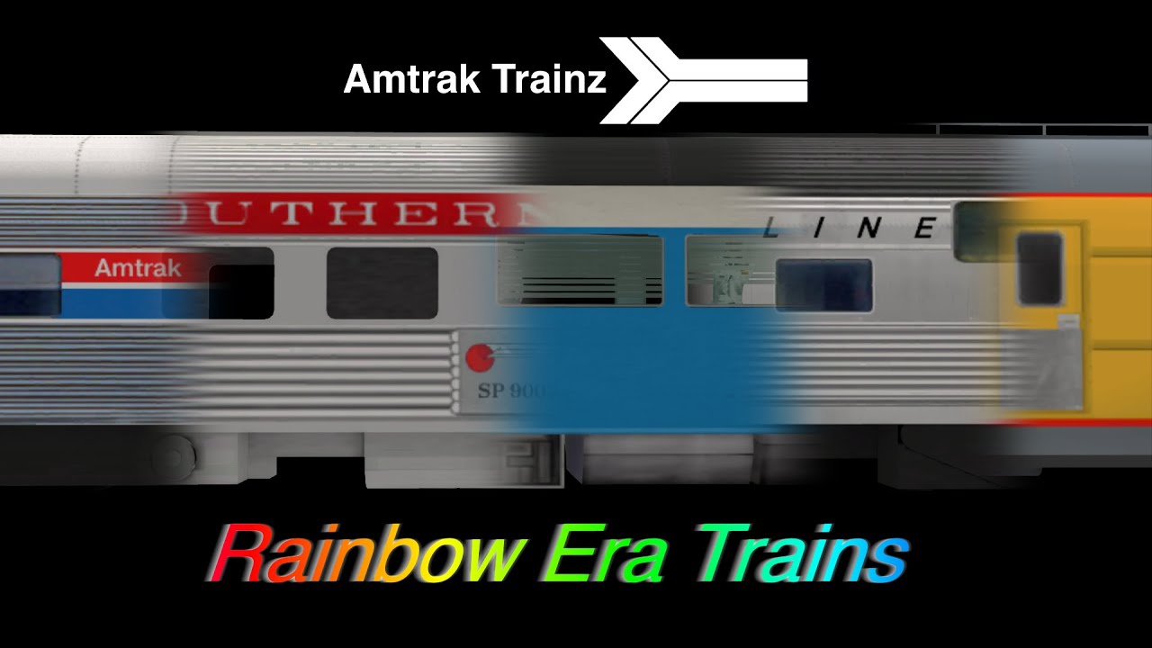 [TRAINZ] - Amtrak Rainbow Era Trains