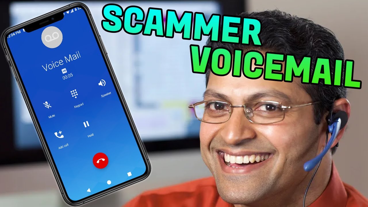 Listing to A SCAMMERS voicemails after DESTROYING his pc!