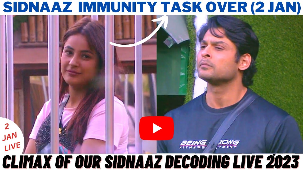 [2 JAN] SidNaaz Immunity Task Over 🌟 (Epi Day 131 PART 2)🔥 First SidNaaz Decoding Live of 2023 🎉