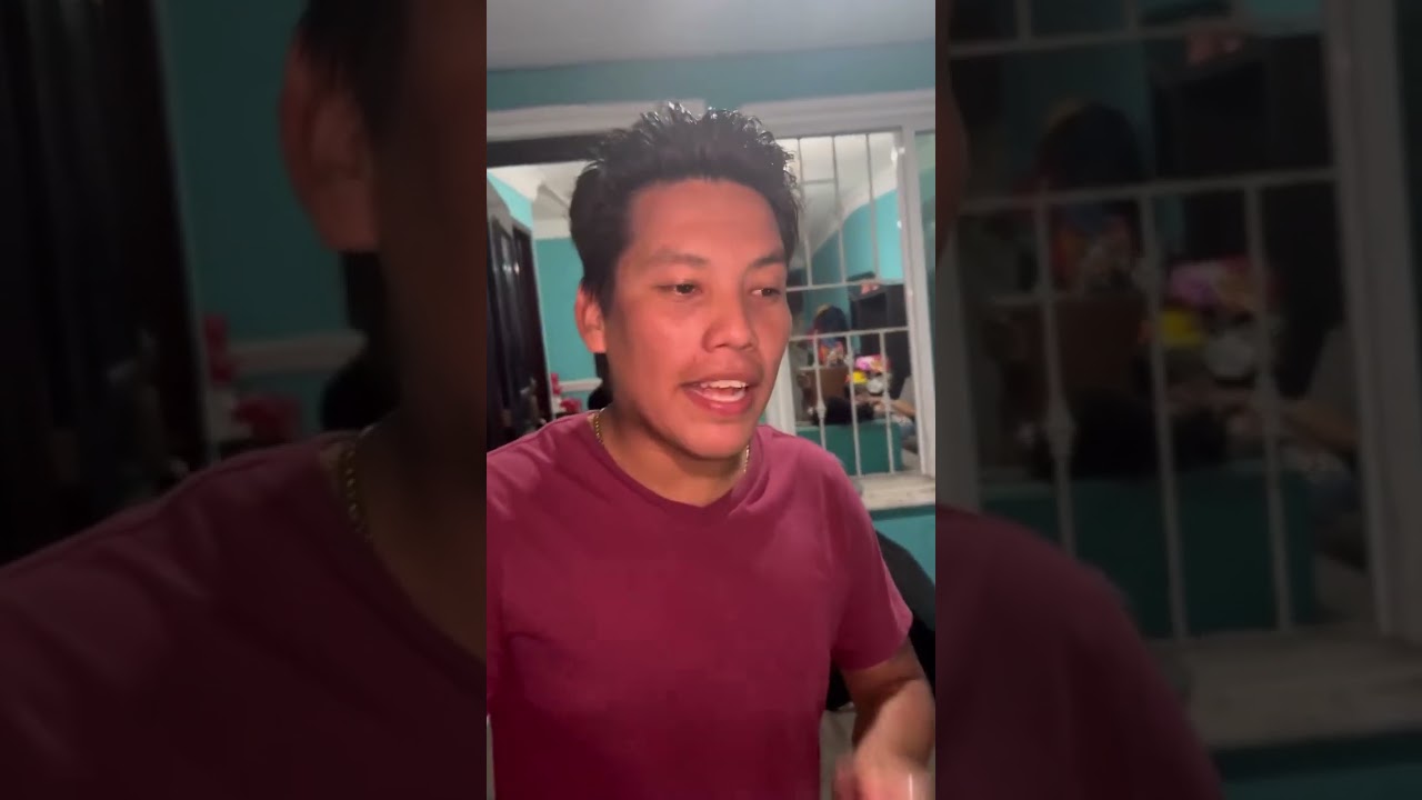Así fue la reacción del Ricardo con el cambio de look 😂😂😂