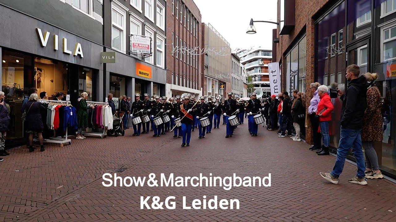 K en G Leiden; Loud & Proud in Leeuwarden (show parade) Show & Marchingband K&G Leiden #proud2024