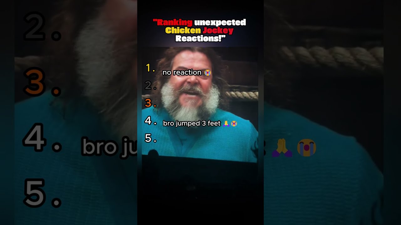 unexpected chicken jockey reactions 🙏💀 #minecraft movie