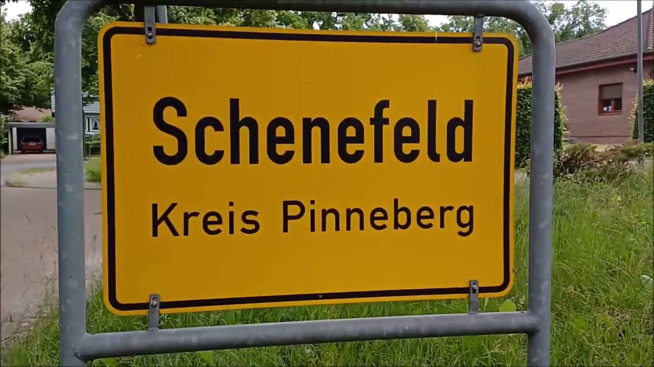 Spaziergang in Schenefeld im Kreis Pinneberg durch die Stadt und zum Düpenaupark