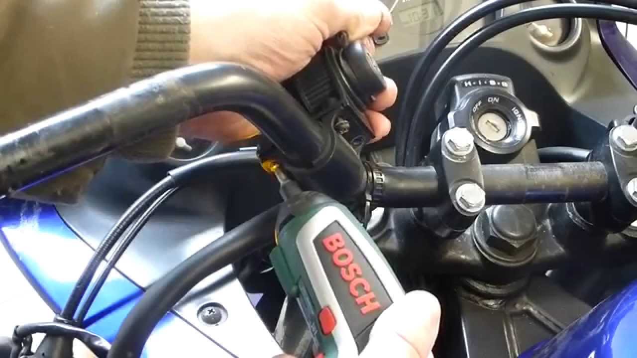 Lenkerwechsel Honda Transalp XL650 RD11