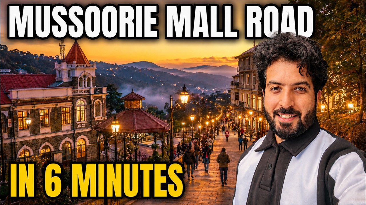 A Quick Tour of Mussoorie Mall Road | Queen of Hills 2026