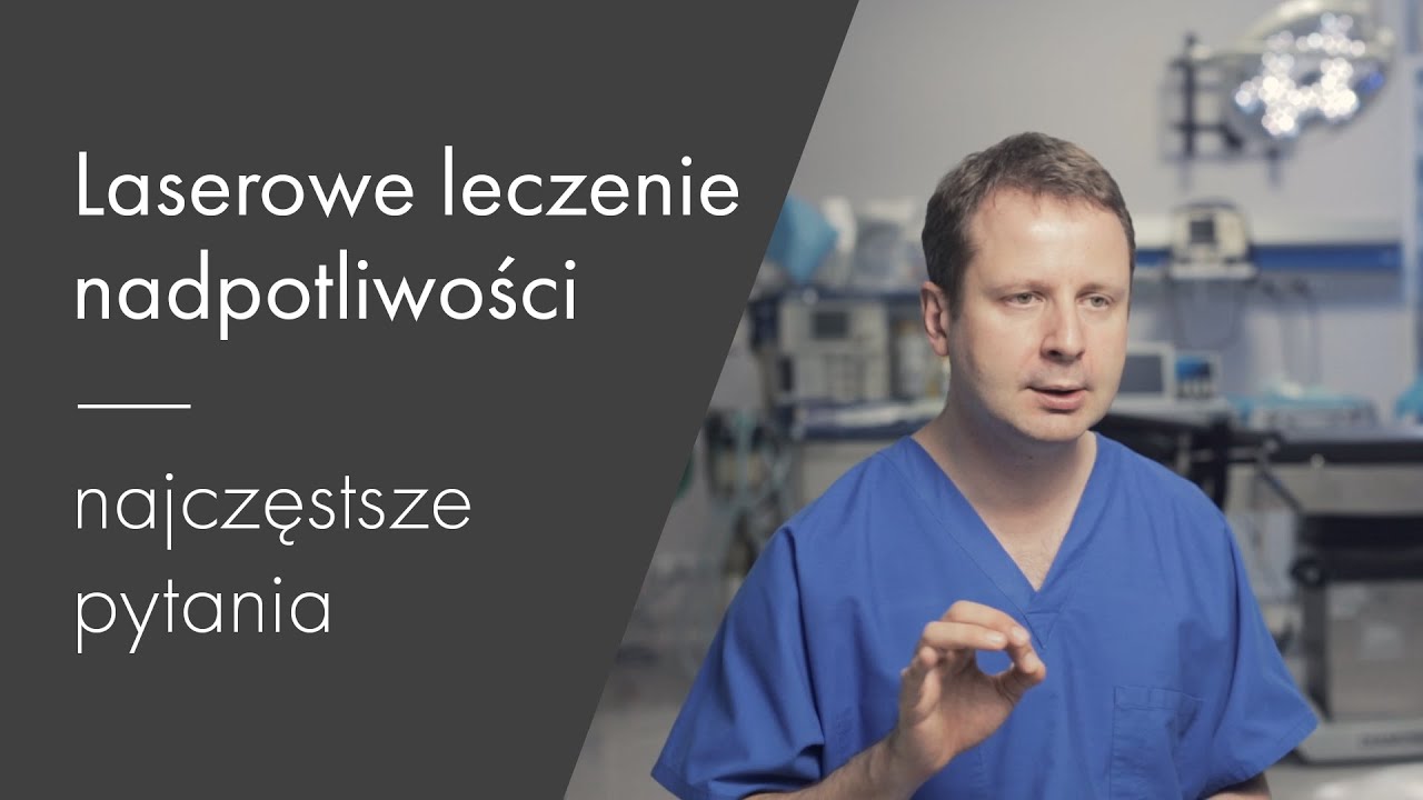 Laserowe leczenie nadpotliwości – najczęstsze pytania
