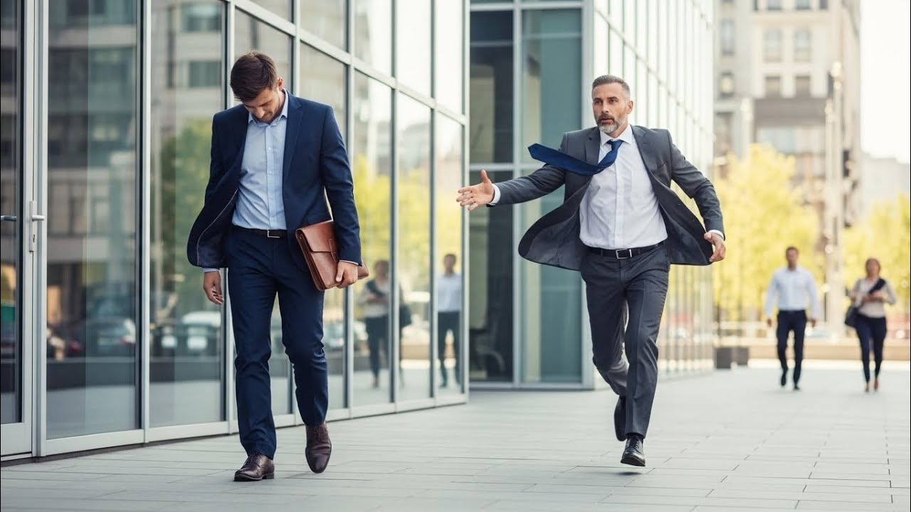 Single Dad Failed the Interview and Walked Away—Then the Billionaire CEO Ran After Him