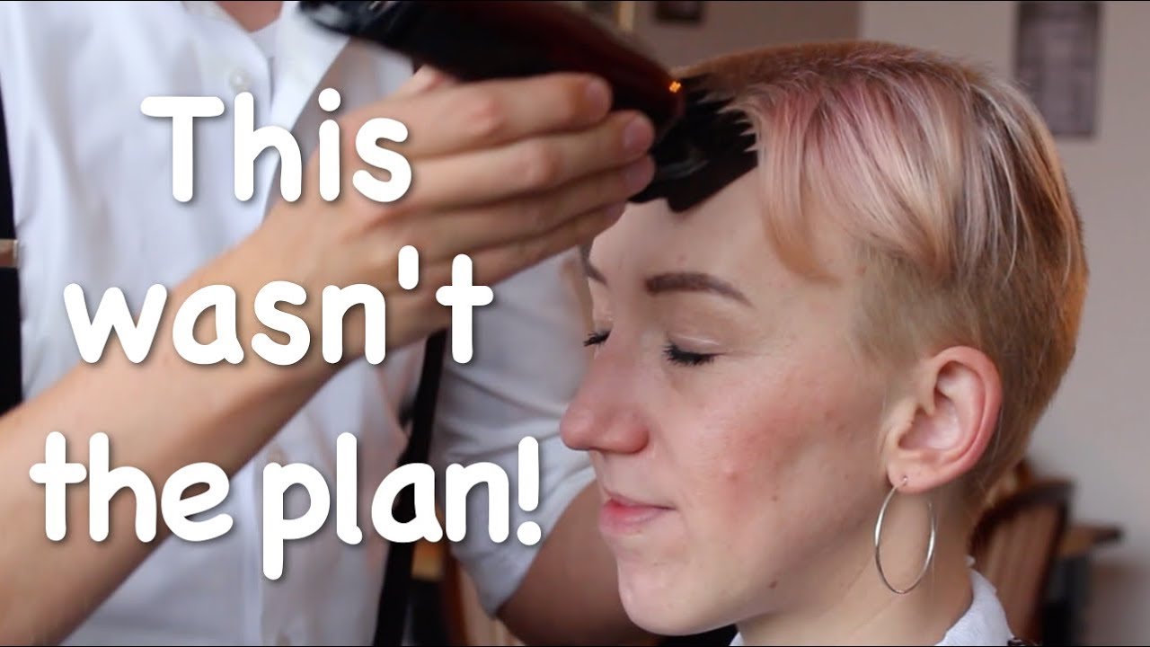 My hair is gone... This wasn't the plan!