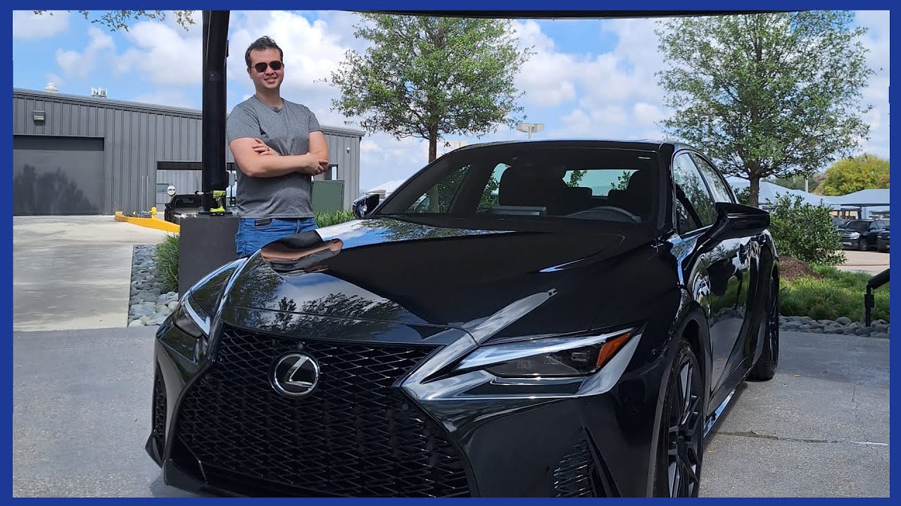 2024 Lexus IS350 F Sport  RWD Brand New First Impressions