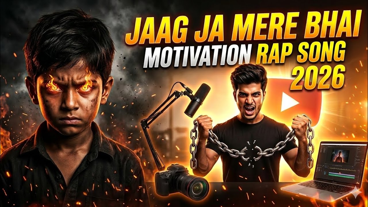 🔥जाग जा मेरे भाई |  Motivation Rap Song 2026 | Best Motivation Song | Hindi Motivation Song 
