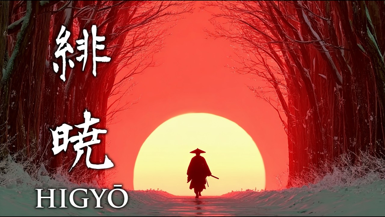 HIGYŌ《緋暁》 – Crimson Dawn: Deep Zen Meditation Music & Snowy Path