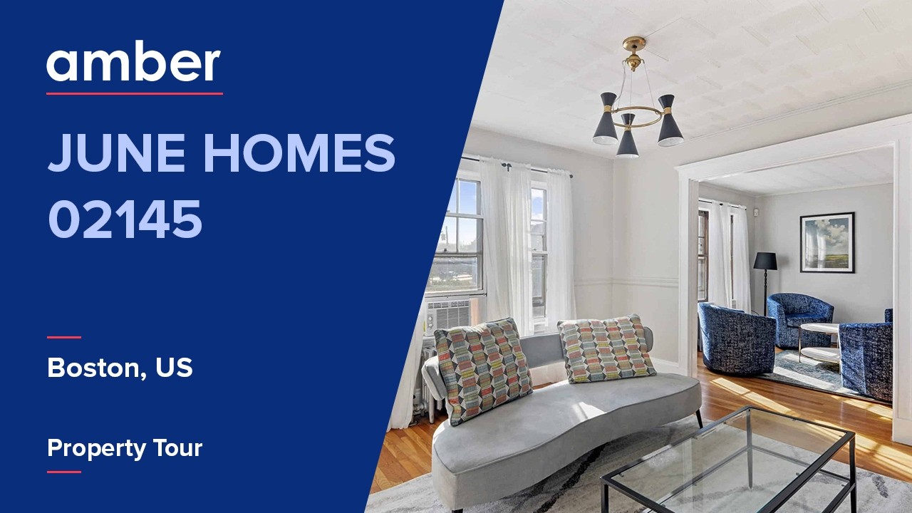 Property Tour | June Homes 02145, Boston | Student Accommodation in USA | amber
