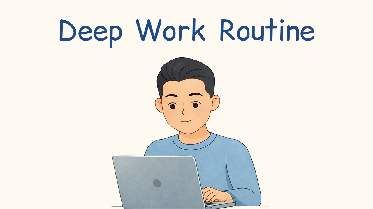 Deep Work Routine for Busy People | Focus Without Burnout