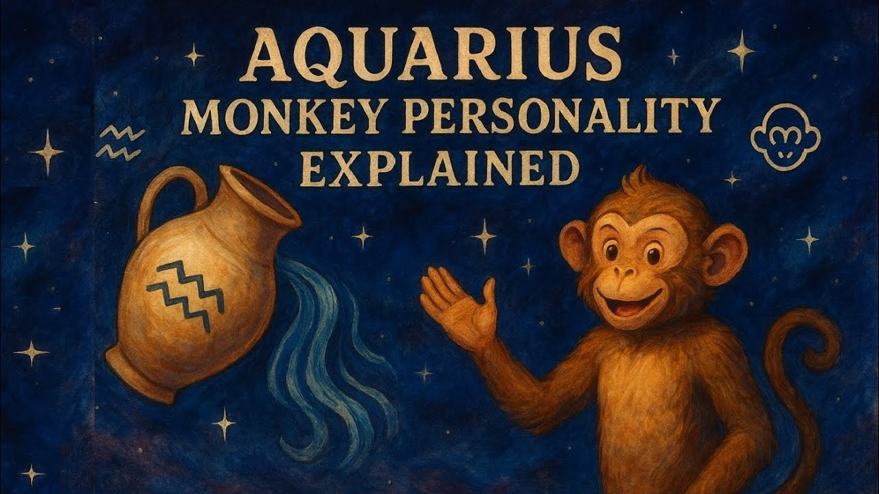 Aquarius Monkey Personality EXPLAINED: The Most Unpredictable Genius in the Zodiac?